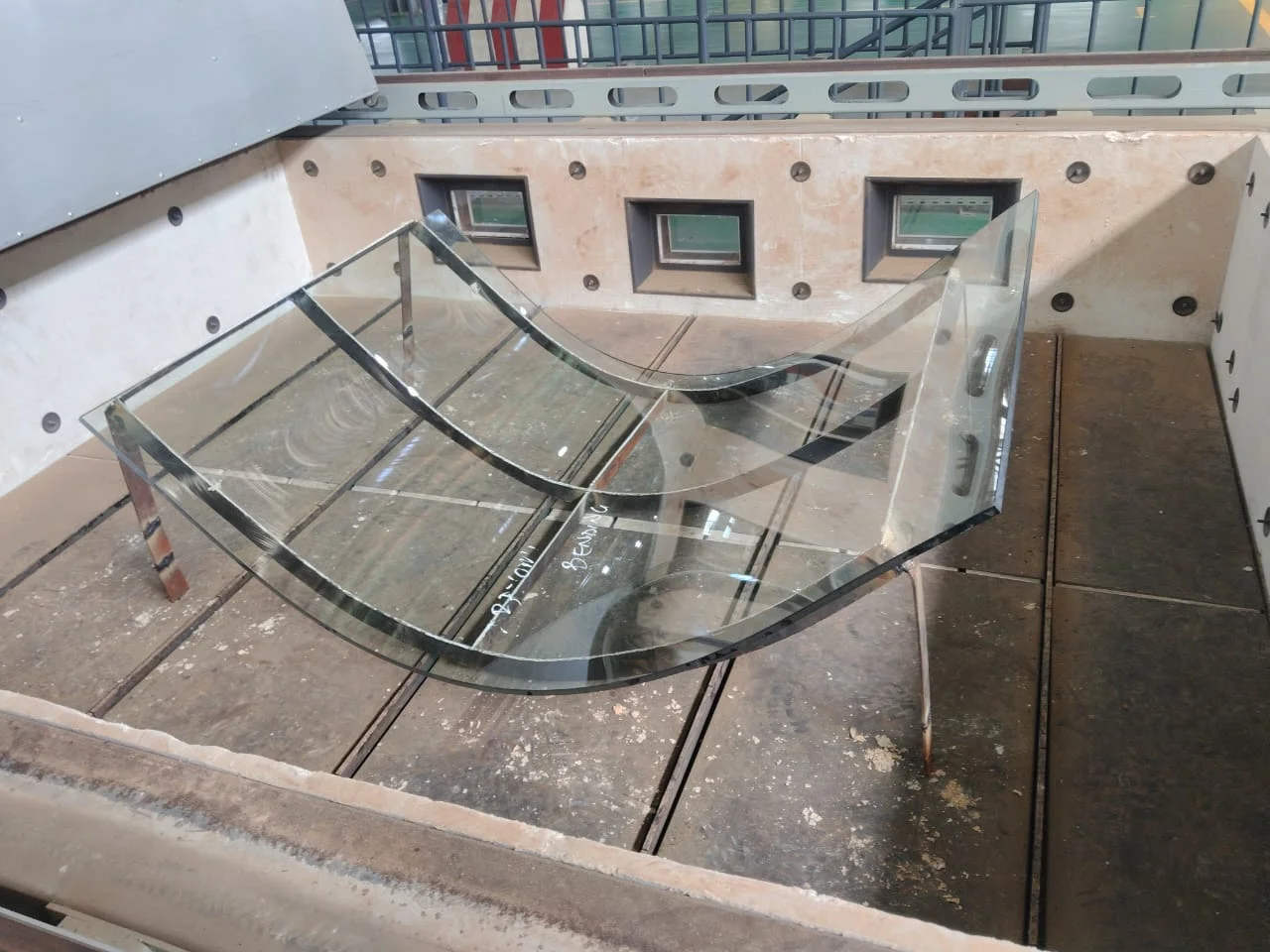 Luxury residential glass home